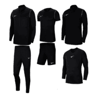 Nike Trainingsset Park mit 6 Teilen in schwarz