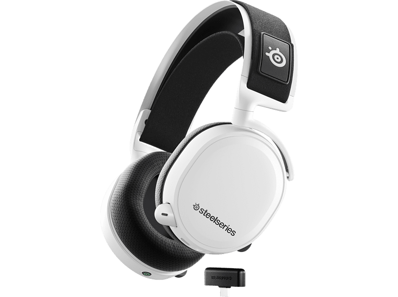 STEELSERIES Arctis 7 Gaming Headset in weiss STEELSERIES Arctis 7+ Gaming-Headset in weiß