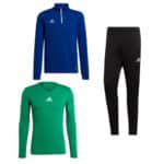 Adidas Entrada 22 Trainingsset 👕 3-tlg. (viele Farben, Trainingshose, 2x Oberteil)