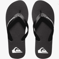 Quicksilver Flip Flops schwarz / weiß