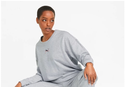 Puma RE:Collection Relaxed Damen Sweatshirt