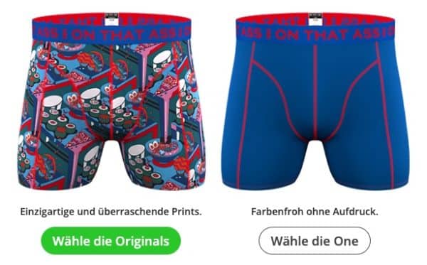 Gratis Boxershorts bei On That Ass 