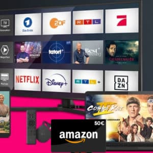 [Noch HEUTE!] 6 Monate GRATIS 📺 RTL Plus Premium (via MagentaTV) für eff. 3,37€ mtl. dank 50€ Amazon-Gutschein inkl. TV Stick!