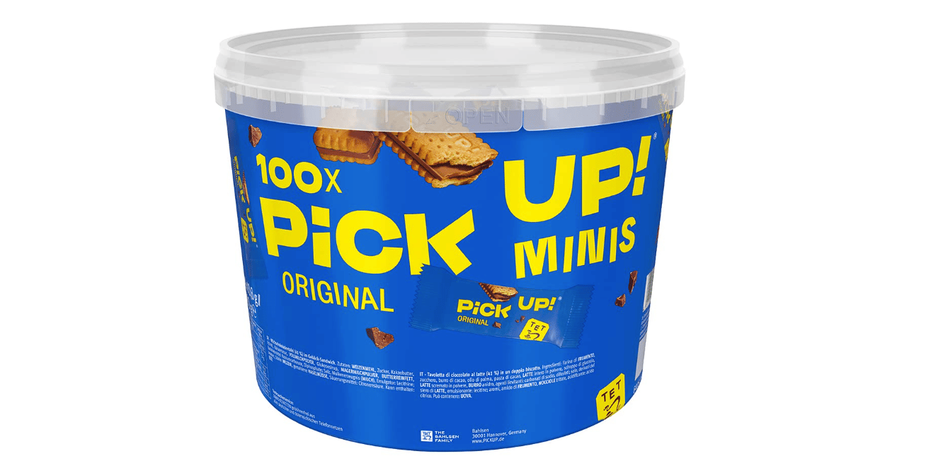 Sparabo] 1kg PiCK UP! Minis 🤤🍫 100 Stück 9,39€ (ggf