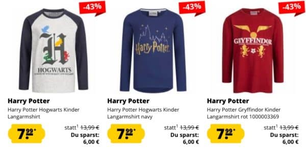 Harry Potter Kids Langarm Shirt