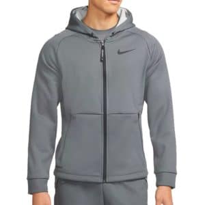 Nike Kapuzenjacke Pro Therma Fit dunkelgrau