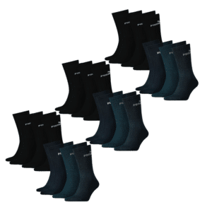 PUMA CLASSIC SOCKEN SPORT BAUMWOLLE 18ER PACK 35-38 39-42 43-46