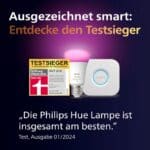 Philips Hue Beleuchtung💡 40% Direktabzug auf den zweiten Aktionsartikel