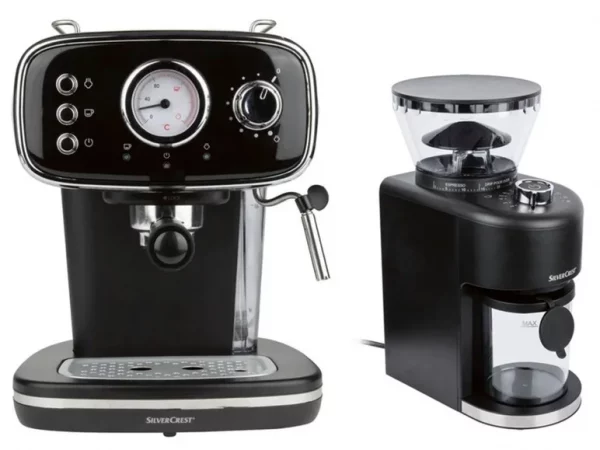 kaffeemuehle espressomaschine silvercrest