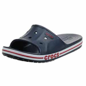 Crocs Unisex Bayaband Slide Sandalen zum Reinschlüpfen