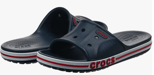Crocs Unisex Bayaband Slide Sandalen zum Reinschlüpfen