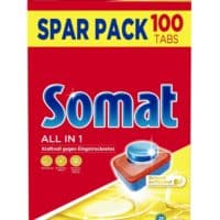 Somat All in 1 Spuelmaschinen Tabs 100 Tabs