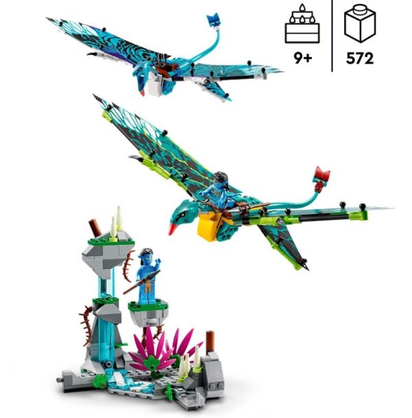 LEGO 75572 Avatar Jake und Neytiris erster Flug auf einem Banshee