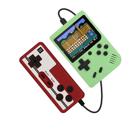 Mini Retro Handheld Games 800 In 1 Games MINI Portable Retro Video Console Handheld Game Players Boy 8 Bit 3.0 Inch Color LCD Screen GameBoy Tiny Tendo Game 9321039