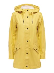 Only Damen Regenjacke ONLELISA in gelb