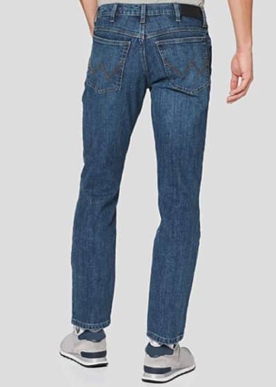 Wrangler Herren Straight Authentic Blue Jeans
