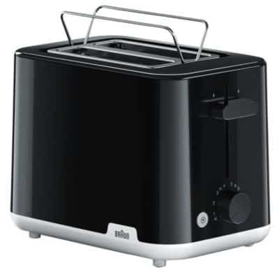 Braun Doppelschlitz Toaster HT1010 schwarz