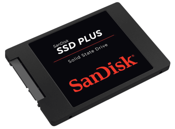 SANDISK PLUS Festplatte, 1 TB SSD SATA 6 Gbps, 2,5 Zoll, intern