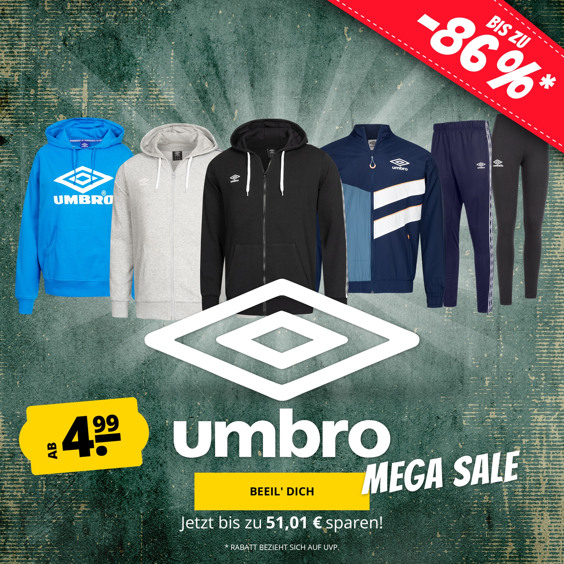 Umbro Sale bei Sportspar MyTopDeals