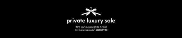 private luxury sale