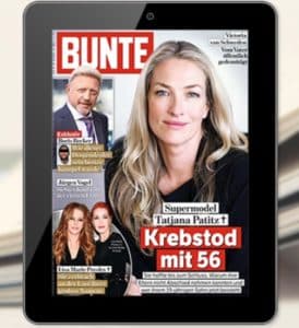 Jahresabo der Zeitschrift "Bunte" für nur 5,99€ als E-Paper (54 Ausgaben)