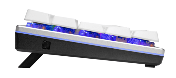 Cooler Master SK622 kabellose mechanische RGB Tastatur 60% silber DE Layout NEU