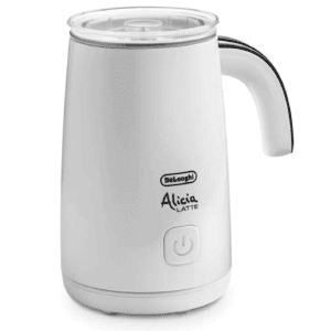 DE'LONGHI Milchaufschäumer Alicia Latte EMF2.W 140 ml Drehbasis 420 W weiß