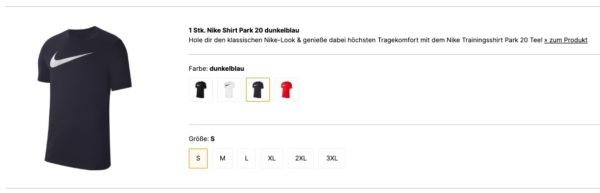 Nike DriFit Shirt Park 20