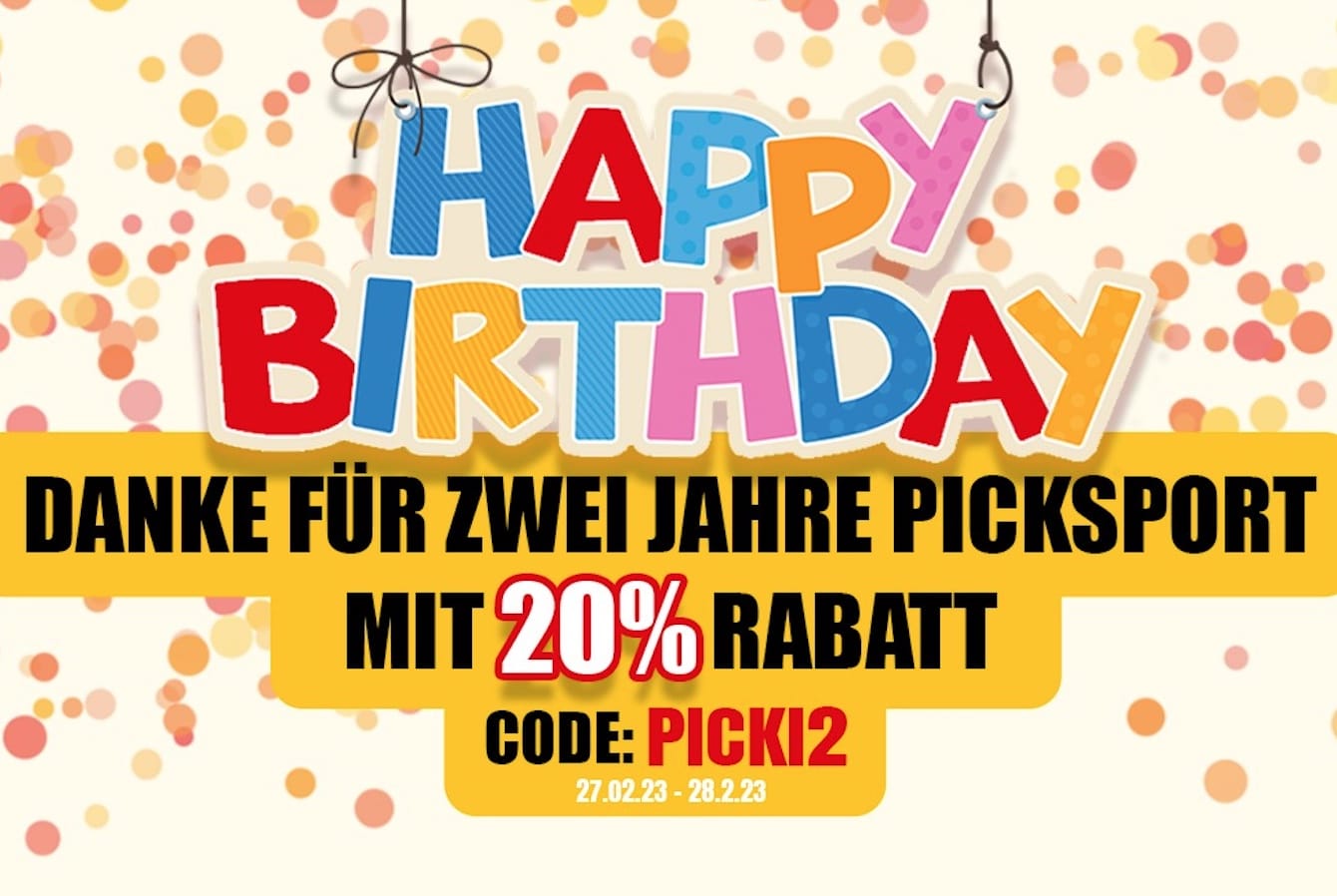 [Letzte Chance] Picksport 🐤 💝 20 Gutschein auf ALLES, z.B. Nike (Air