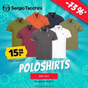 SergioTacchini Poloshirts NEU MOB DEU