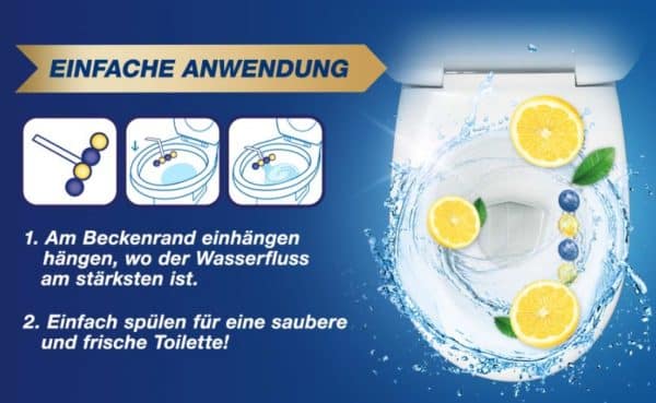 WC FRISCH Kraft Aktiv   Duftspueler Lemon