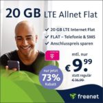 [Last Call!] Telekom 🔥 20GB LTE Allnet-Flat für 9,99€ mtl. - Keine Anschlusskosten!