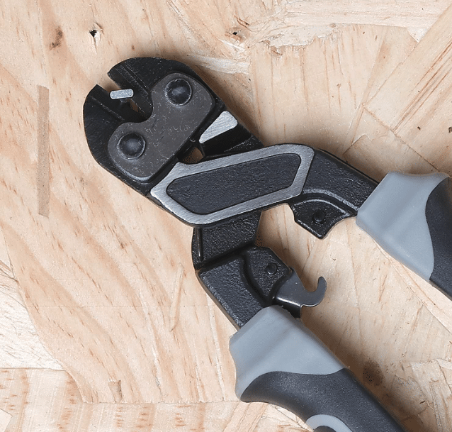 HOUSERAN Bolzenschneider 20,3 Cm Mini - Mit Komfortgriff & Sicherheitsschloss