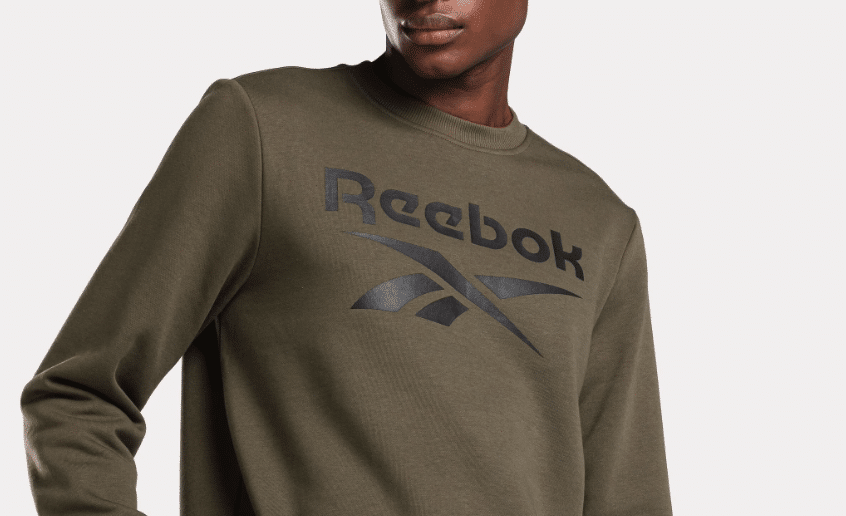 Reebok Identity Sweatshirt in Khaki