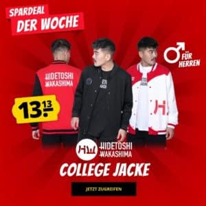HIDETOSHI WAKASHIMA Herren College Jacke