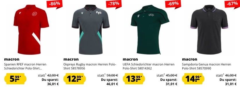 Macron Polo Shirts