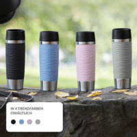 Emsa Travel Mug Waves Grande Isolierbecher in 4 Farben