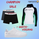 Geomix 👕 Champion Sale + Gratis-Versand (ohne MBW) 🥳 z.B. Wäsche, Sneaker, Sweater & mehr