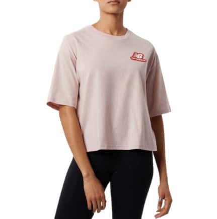 New Balance Damen Shirt Essentials Candy Pack rosa