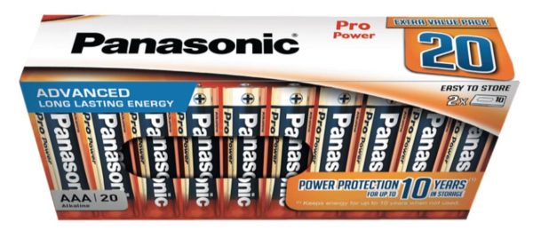 PANASONIC LR03PPG 20CB AAA Batterie Alkaline 1.5 Volt   MediaMarkt 600x277 1