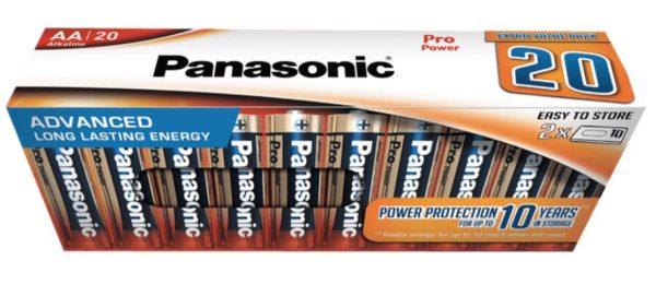 PANASONIC LR6PPG 20CB AA Batterie Alkaline 1.5 Volt AA Batterie kaufen   SATUR 1 600x260 1