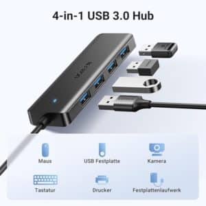 Ugreen 4 in 1 USB 3.0 Hub  1