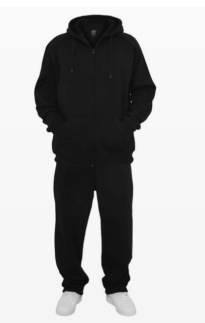 Urban Classics Herren Jogginganzug Blank Suite - Urban Fit 1/2