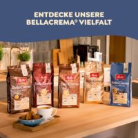 auswahl an Melitta BellaCrema Sorten