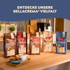 auswahl an Melitta BellaCrema Sorten