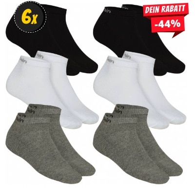 Calvin Klein Herren Socken 6 Paar