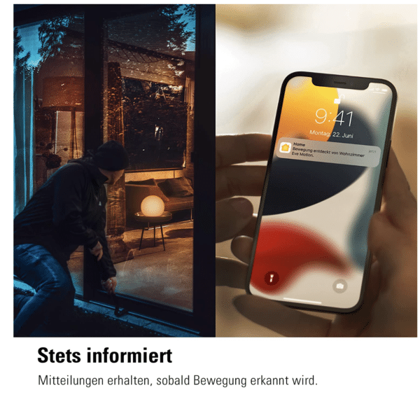 Eve Motion (HomeKit) - Smarter Bewegungssensor mit Lichtsensor