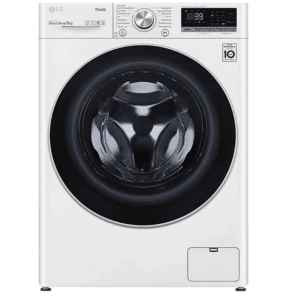 LG F4WV709P1E, Klasse A, Frontlader-Waschmaschine 9 kg, Wi-Fi, AI Direct Drive, Tiefenreinigung mit Dampf, TurboWash 360