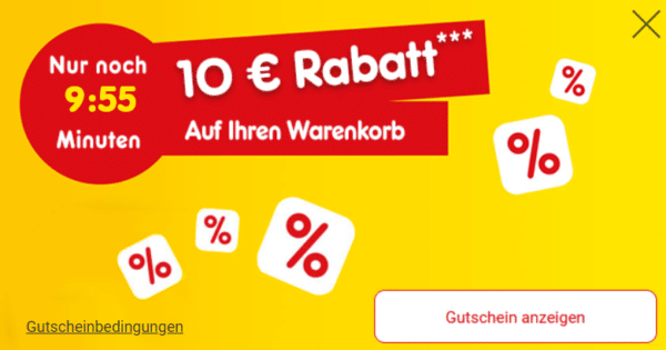 10€ Rabattgutschein Netto Online