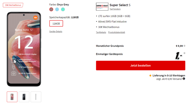 Xiaomi Redmi Note 12 4G